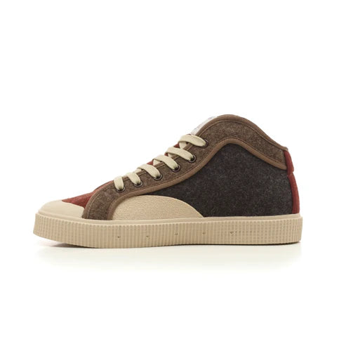 Portuguese Burel wool sneakers handcrafted collaboration