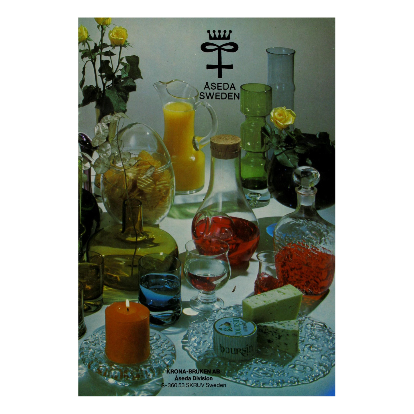 Åseda catalogue 1975-77 vintage glass reference